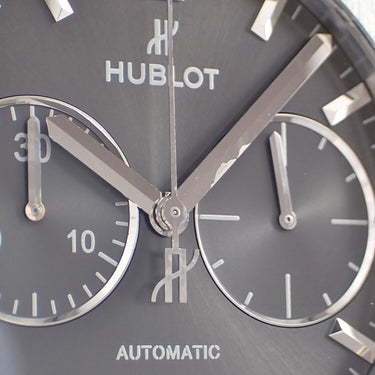 腕時計 ウブロ HUBLOT クラシックフュージョン クロノグラフ チタニウム レーシング グレー 521.NX.7071.LR 自動巻き メンズ