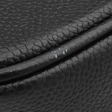 シャネル CHANEL ココマーク ミニ バニティ A01998 ブラック キャビアスキン ハンドバッグ ゴールド金具 ヴァニティ