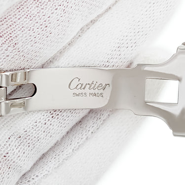 カルティエ Cartier 純正 Dバックル シルバー ステンレススチール 腕時計パーツ ディプロイメント クラスプ 14mm幅対応 ステンレス SS パーツ