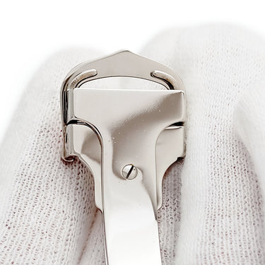 カルティエ Cartier 純正 Dバックル シルバー ステンレススチール 腕時計パーツ ディプロイメント クラスプ 14mm幅対応 ステンレス SS パーツ