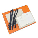 エルメス HERMES グァパ エスパドリーユ 231140Z ブルーブリュット×マリン デニム ロープ #35 靴 フラットシューズ アンクルリボン スリッポン