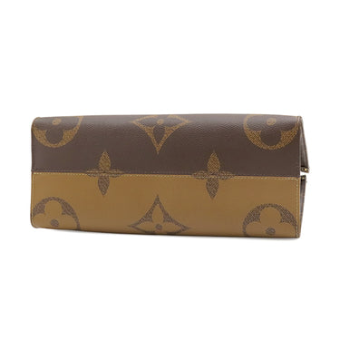 ルイヴィトン LOUIS VUITTON オンザゴー MM M45321 モノグラム モノグラムキャンバス モノグラムリバースキャンバス トートバッグ ゴールド金具 茶 ハンドバッグ