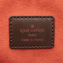 ルイヴィトン LOUIS VUITTON サリア オリゾンタル N51282 ダミエエベヌ ダミエキャンバス ハンドバッグ ゴールド金具 茶 ボストン