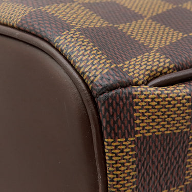 ルイヴィトン LOUIS VUITTON サリア オリゾンタル N51282 ダミエエベヌ ダミエキャンバス ハンドバッグ ゴールド金具 茶 ボストン