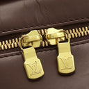 ルイヴィトン LOUIS VUITTON サリア オリゾンタル N51282 ダミエエベヌ ダミエキャンバス ハンドバッグ ゴールド金具 茶 ボストン