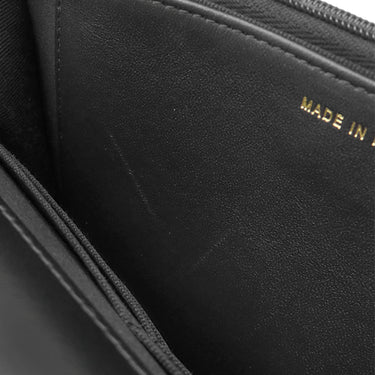 シャネル CHANEL マトラッセ チェーン バッグ ブラック ラムスキン イミテーションパール チェーンウォレット ヴィンテージ金具 ココマーク パール