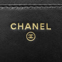 シャネル CHANEL マトラッセ チェーン バッグ ブラック ラムスキン イミテーションパール チェーンウォレット ヴィンテージ金具 ココマーク パール