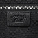 グッチ GUCCI ルネッタ スモール クロスボディバッグ 863406 ブラック レザー ソフトレザー ショルダーバッグ シルバー金具 黒 ウェブストライプ ヴィンテージ風
