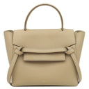 セリーヌ CELINE ベルトバッグ マイクロ ベージュ レザー 2WAYバッグ ゴールド金具 ハンドバッグ ショルダーバッグ