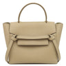 セリーヌ CELINE ベルトバッグ マイクロ ベージュ レザー 2WAYバッグ ゴールド金具 ハンドバッグ ショルダーバッグ