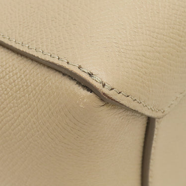 セリーヌ CELINE ベルトバッグ マイクロ ベージュ レザー 2WAYバッグ ゴールド金具 ハンドバッグ ショルダーバッグ