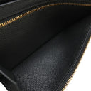 エルメス HERMES ベアンスフレ ブラック ヴォーエプソン 長財布 ゴールド金具 黒 2024年製