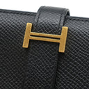 エルメス HERMES ベアンスフレ ブラック ヴォーエプソン 長財布 ゴールド金具 黒 2024年製