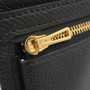 エルメス HERMES ベアンスフレ ブラック ヴォーエプソン 長財布 ゴールド金具 黒 2024年製