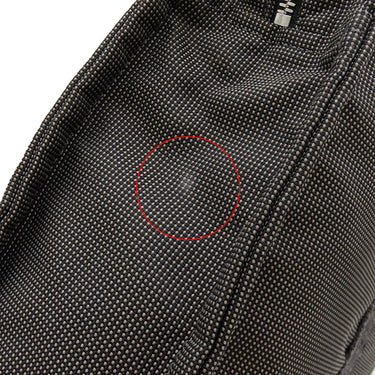エルメス HERMES エールライントート MM グレー キャンバス トートバッグ シルバー金具 鍵 カデナ欠品