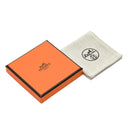 エルメス HERMES ポップ アッシュ H イヤーカフ 片耳用 マロングラッセ×ゴールド GP エナメル イヤリング ベージュ H型 新品 未使用