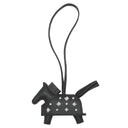 エルメス HERMES ロデオ ロベオロックPM ブラック アニョーミロ バッグチャーム シルバー金具 新品 未使用 黒 スタッズ 2025年製