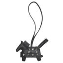 エルメス HERMES ロデオ ロベオロックPM ブラック リザード アニョーミロ バッグチャーム シルバー金具 新品 未使用 黒 スタッズ 2025年製