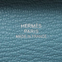 エルメス HERMES バスティア ブルージーン シェブルミゾル コインケース シルバー金具 新品 未使用 2026年製