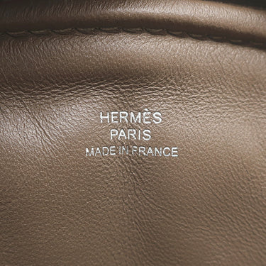 エルメス HERMES インザループ ベルトバッグ エトゥープ スイフト ボディバッグ シルバー金具 グレージュ ショルダー ウエストバッグ