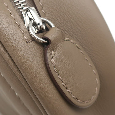 エルメス HERMES インザループ ベルトバッグ エトゥープ スイフト ボディバッグ シルバー金具 グレージュ ショルダー ウエストバッグ