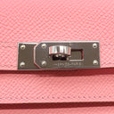 エルメス HERMES ケリーウォレット ロング トゥーゴー ローズコンフェッティ ヴォーエプソン 長財布 シルバー金具 ピンク 2025年製
