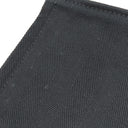 エルメス HERMES ヴァルパライソ PM ブラック トワルシェブロン スイフト ハンドバッグ シルバー金具 黒