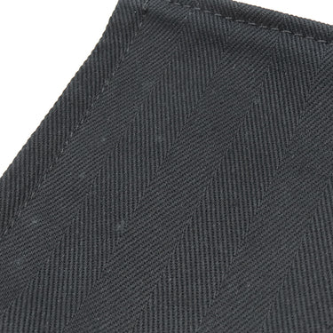 エルメス HERMES ヴァルパライソ PM ブラック トワルシェブロン スイフト ハンドバッグ シルバー金具 黒