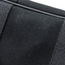 エルメス HERMES ヴァルパライソ PM ブラック トワルシェブロン スイフト ハンドバッグ シルバー金具 黒