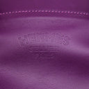 エルメス HERMES サックアリーヌ ミニ アネモネ ヴォースイフト ショルダーバッグ シルバー金具 紫