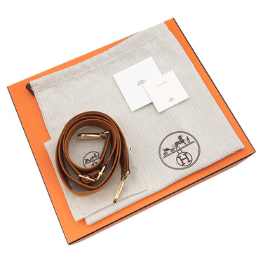 エルメス HERMES エヴリン3 PM ゴールド トリヨンクレマンス ショルダーバッグ ゴールド金具 茶 エブリン 2025年製