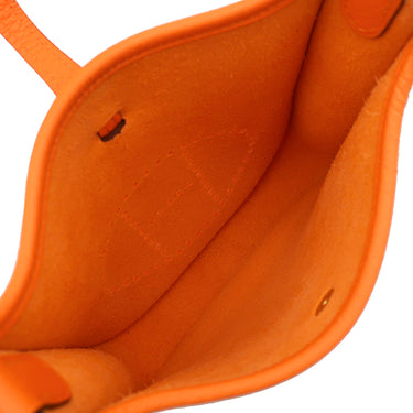 エルメス HERMES エヴリン TPM 16 オレンジミニアン トリヨンクレマンス ショルダーバッグ ゴールド金具 新品 未使用