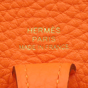 エルメス HERMES エヴリン TPM 16 オレンジミニアン トリヨンクレマンス ショルダーバッグ ゴールド金具 新品 未使用