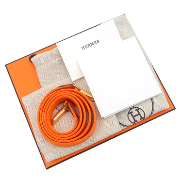 エルメス HERMES エヴリン TPM 16 オレンジミニアン トリヨンクレマンス ショルダーバッグ ゴールド金具 新品 未使用