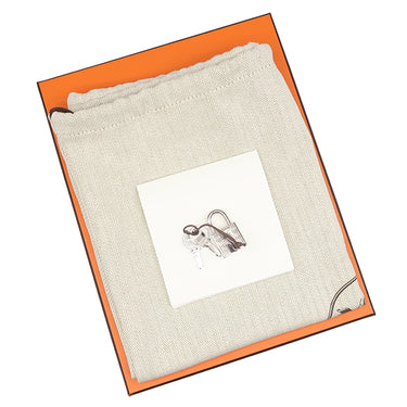 エルメス HERMES ピコタンロック 18 PM ゴールド トリヨンクレマンス ハンドバッグ シルバー金具 茶 2024年製
