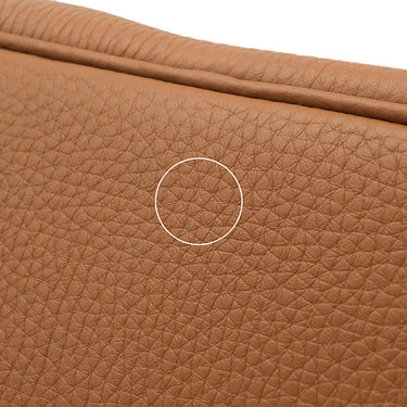 エルメス HERMES ピコタンロック 18 PM エクラ ゴールド×ナタ トリヨンクレマンス ハンドバッグ シルバー金具 未使用 茶 アイボリー 2025年製