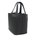 エルメス HERMES ピコタンロック 18 PM ブラック トリヨンクレマンス ハンドバッグ ゴールド金具 新品 未使用 黒 2025年製