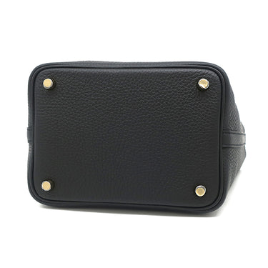 エルメス HERMES ピコタンロック 18 PM ブラック トリヨンクレマンス ハンドバッグ ゴールド金具 新品 未使用 黒 2025年製