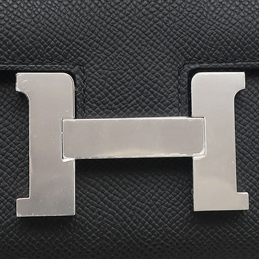 エルメス HERMES コンスタンス3 ミニ ミロワール ブラック ヴォーエプソン ショルダーバッグ シルバー金具 新品 未使用 黒 2026年製