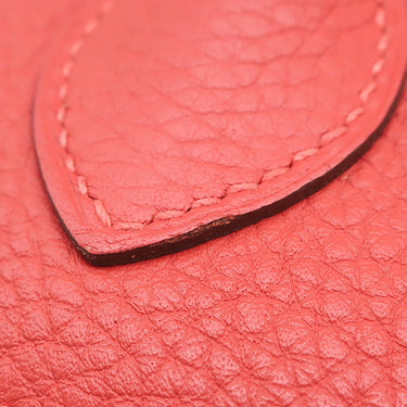 エルメス HERMES ボリード 31 ルージュピヴォワンヌ トリヨンクレマンス 2WAYバッグ シルバー金具 赤 ハンドバッグ ショルダー