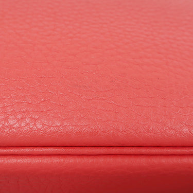 エルメス HERMES ボリード 31 ルージュピヴォワンヌ トリヨンクレマンス 2WAYバッグ シルバー金具 赤 ハンドバッグ ショルダー