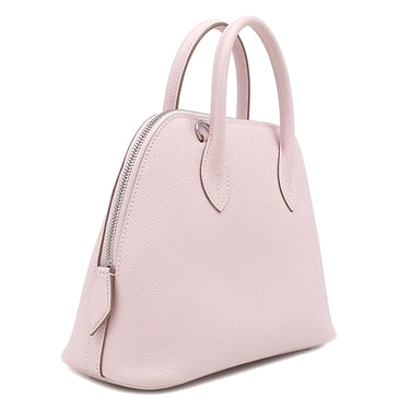エルメス HERMES ボリード1923 25 ヴェルソ モーヴペール×ニューホワイト ヴォーエプソン 2WAYバッグ シルバー金具 ピンク 白 2024年製