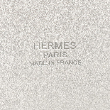 エルメス HERMES ボリード1923 25 ヴェルソ モーヴペール×ニューホワイト ヴォーエプソン 2WAYバッグ シルバー金具 ピンク 白 2024年製
