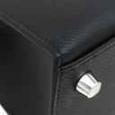 エルメス HERMES ケリー25 外縫い ブラック ヴォーエプソン 2WAYバッグ シルバー金具 新品 未使用 黒 2025年製