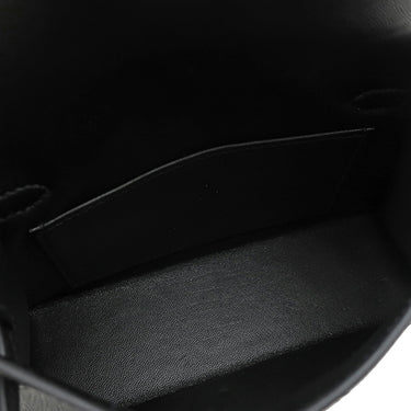 エルメス HERMES ミニケリードゥ 外縫い ブラック ヴォーエプソン 2WAYバッグ シルバー金具 新品 未使用 黒 ショルダー 2026年製