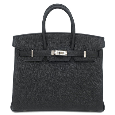 エルメス HERMES バーキン25 ブラック トゴ ハンドバッグ シルバー金具 新品 未使用 黒 2026年製