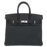 エルメス HERMES バーキン25 ブラック トゴ ハンドバッグ シルバー金具 新品 未使用 黒 2026年製