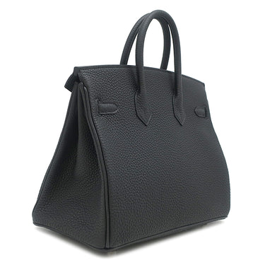 エルメス HERMES バーキン25 ブラック トゴ ハンドバッグ シルバー金具 新品 未使用 黒 2026年製