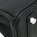 エルメス HERMES バーキン25 ブラック トゴ ハンドバッグ シルバー金具 新品 未使用 黒 2026年製