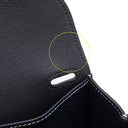 エルメス HERMES アルザン 31 ブルーニュイ トリヨンクレマンス 2WAYバッグ シルバー金具 紺 ハンドバッグ ショルダー